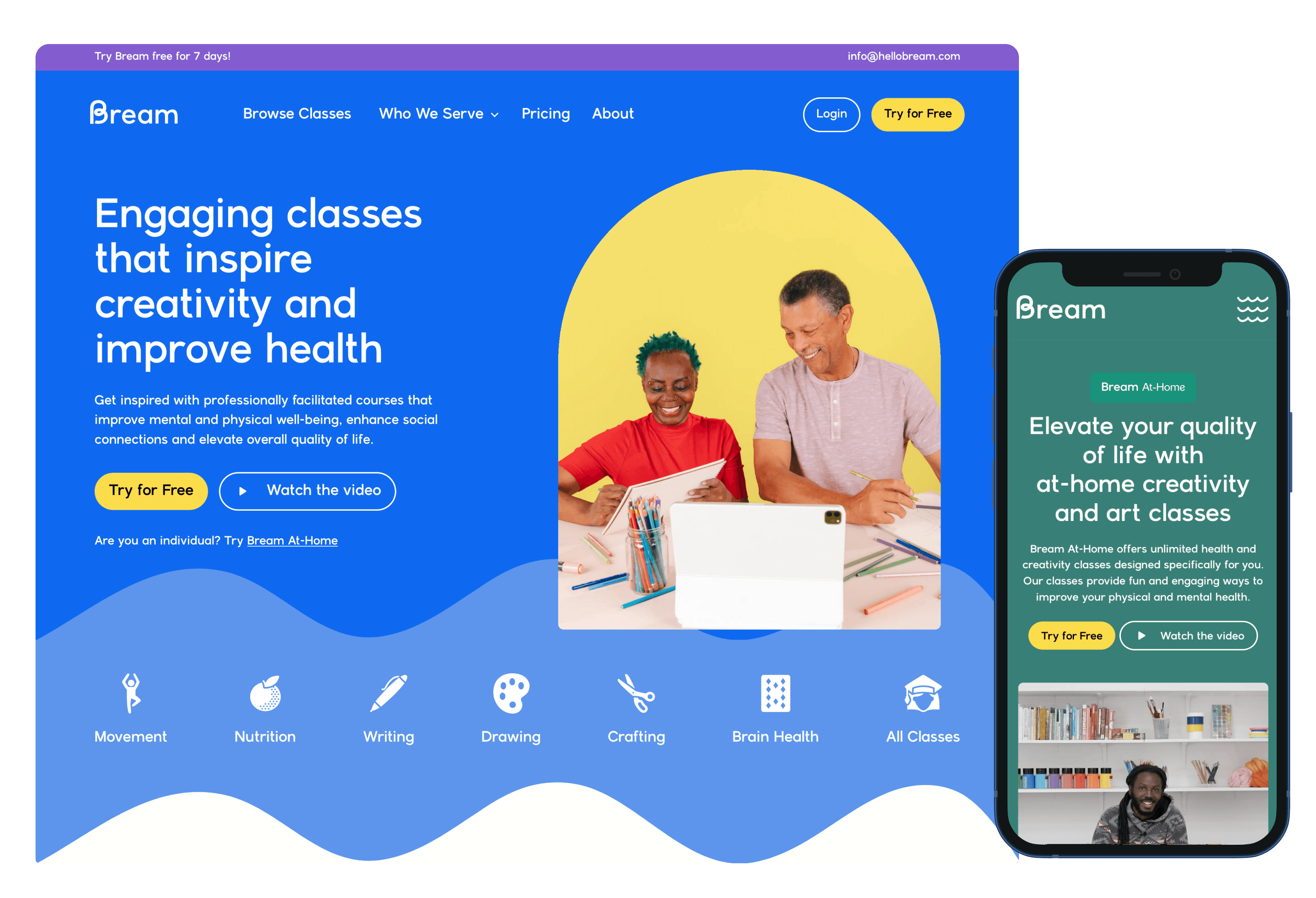 Bream wellness platform