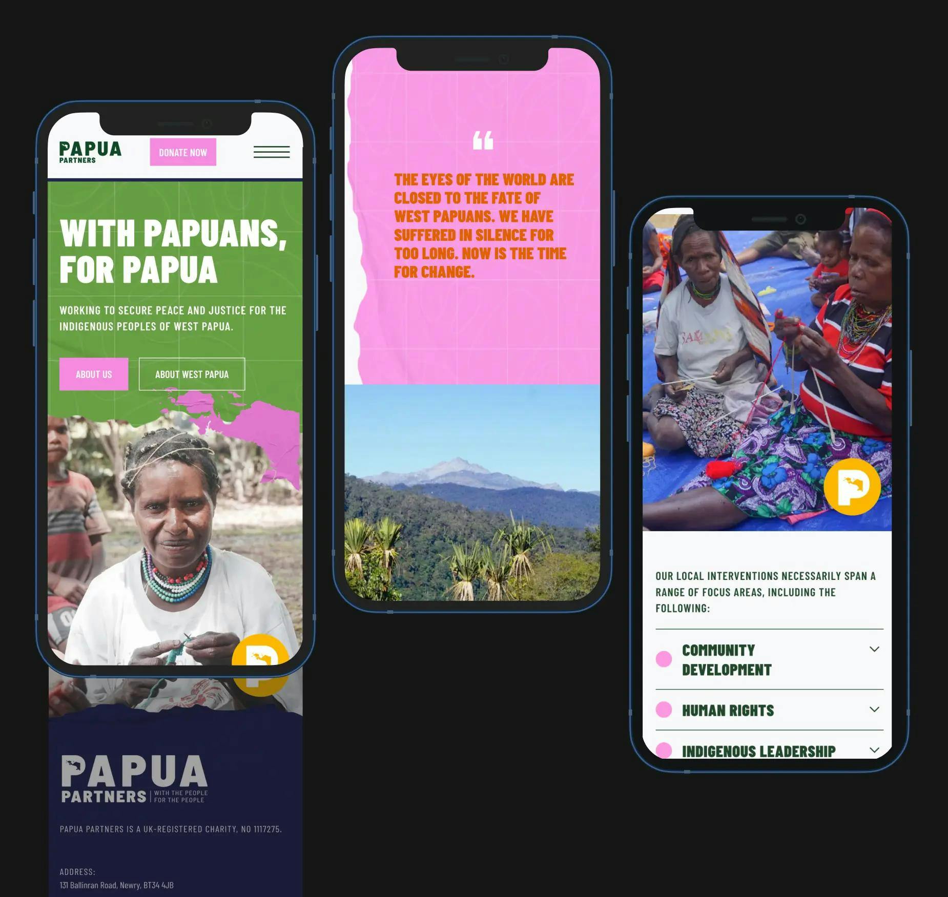 Papua partners website